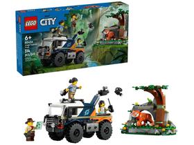LEGO City Caminhão Off-Road Explorador da Selva - 60426 314 Peças LEGO City Caminhão Off-Road Explorador da Selva - 60426 314 Peças