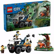 LEGO City Caminhão Off Road Explorador da Selva314Pçs6+60426 LEGO City Caminhão Off Road Explorador da Selva314Pçs6+60426