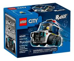 Lego City Caminhão Polícia 60481 71 Peças Lego City Caminhão Polícia 60481 71 Peças