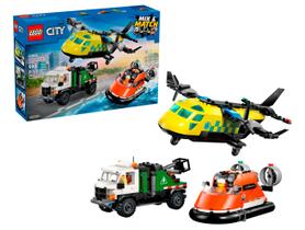 LEGO City Caminhão-reboque e Hovercraft 60505