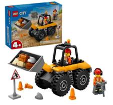 LEGO CIty - Carregadeira de rodas de construção amarela 60450