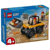 Lego City Carregadeira de Rodas de Construção Amarela - 60450