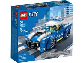 Lego City Carro Da Polícia 94 Peças - LEGO 60312