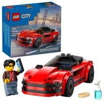 Lego City Carro Esportivo Vermelho 109 Peças - 60448