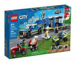 Lego City Comando Móvel da Polícia 436 Peças 60315