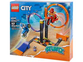 LEGO City Desafio de Acrobacias com Anéis - Giratórios 117 Peças 60360