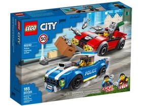 LEGO City Detenção Policial na Autoestrada - 185 Peças 60242