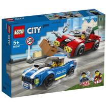 Lego City Detenção Policial Na Autoestrada 185 Peças - 673419318709