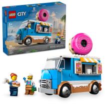 LEGO City Donut Truck 60452 - Brinquedo de Construção com 2 Minifiguras