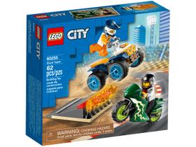 LEGO City Equipe de Acrobacias 62 Peças - 60255