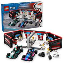 LEGO City F1 Garage - Carros Mercedes-AMG e Alpine (60444)