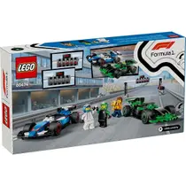 Lego CITY F1 GRID com Carros de Corrida VCARB e Sauber 60474