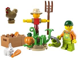 LEGO City Farm - Pacote Combinado: Jardim, Espantalho e Galinha LEGO City Farm - Pacote Combinado: Jardim, Espantalho e Galinha
