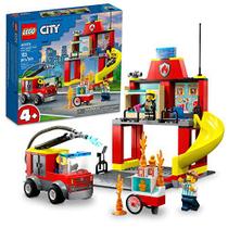 LEGO City Fire Station e Fire Engine 60375, Brinquedo de aprendizagem