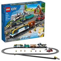 LEGO City Freight Train Set, brinquedo de controle remoto 60336 para