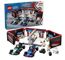 Lego City Garagem F1 E Carros Mercedes-Amg E Alpine 60444