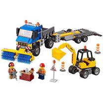 LEGO City Grandes Veículos Varredora & Escavadeira 60152 Buildin