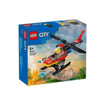 Lego City - Helicóptero dos Bombeiros 85 peças 60411 - Lego