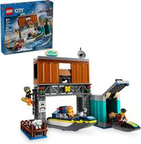 LEGO City - Lancha da Policia e Esconderijo dos Bandidos 60417