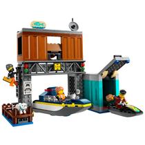 LEGO City - Lancha da Policia e Esconderijo dos Bandidos