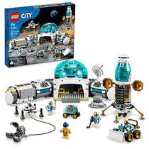 LEGO City Lunar Research Base Outer Space Toy para crianças que