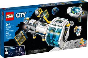 Lego city lunar space station 500 peças (60349)