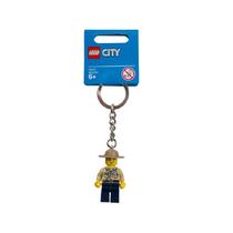 Lego City Mini Chaveiro Policial do Pântano 853463