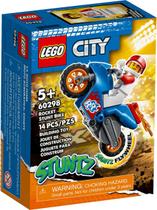 Lego City Moto De Acrobacias Foguete 14 Peças - 60298