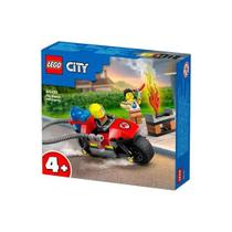 Lego City Motocicleta Dos Bombeiros Lego 60410 57 Peças