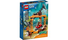 Lego City O Desafio De Acrobacias Com Ataque De Tubarão 122 Peças 60342 - Lego
