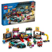Lego city oficina de personalização de carros 60389 (507 peças)