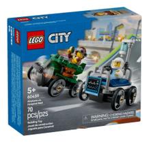 Lego City Pack Carro De Avião Vs Cama De Hospital (60459) Lego City Pack Carro De Avião Vs Cama De Hospital (60459)