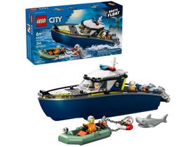 LEGO City Perseguição com Barco da Polícia LEGO City Perseguição com Barco da Polícia