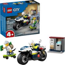 Lego City Perseguição com Motocicleta da Polícia 65 Pç 60455 Lego City Perseguição com Motocicleta da Polícia 65 Pç 60455