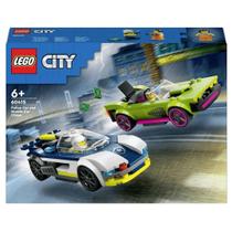Lego City - Perseguição de Carro da Policia e Muscle Car - 60415