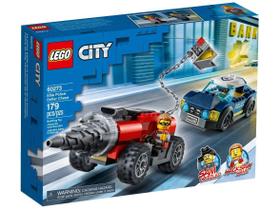 Lego City Perseguição De Carro Perfurador 179 Peças 3+