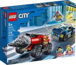 Lego City Perseguição De Carro Perfurador 179 Peças 3+