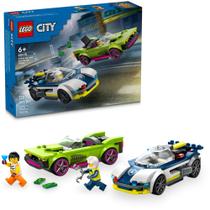 Lego City Perseguição Policia e Muscle Car 60415 213pcs