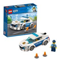 LEGO City Police Patrol Toy Car, Cop Minifigure Accessories, Police Toys for Kids