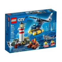 Lego City Policia de Elite Captura no Farol 189 Pecas 60274