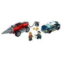 LEGO City - Polícia de Elite - Perseguição de Carro Perfurador, 179 Peças - 60273
