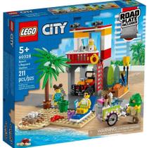 Lego City Posto Salva Vidas na Praia - Pçs 211 - 60328