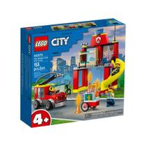 Lego City Quartel e Caminhão Dos Bombeiros 153pç 60375 - Lego