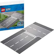 LEGO City Straight e T Junction 60236 Kit de Construção (2 Peças)