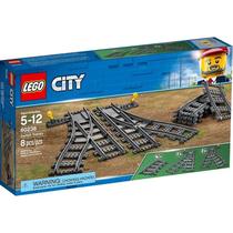 Lego City Switch Tracks 60238 8 Pçs