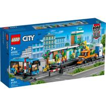 Lego city train station 907 peças (60335)