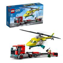 LEGO City Transporte de Helicóptero de Salvamento 5+ 60343