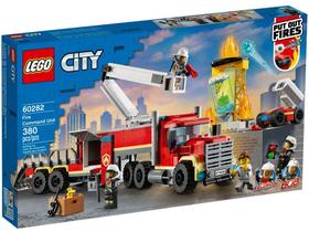 LEGO City Unidade de Controle de Incêndios 380 Peças - 60282
