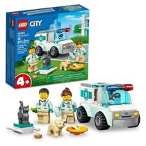 Lego City Van Veterinária De Resgate 58 Peças 60382