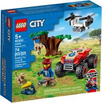 LEGO City Wildlife Rescue ATV 60300 - Kit de Construção (74 Peças)
